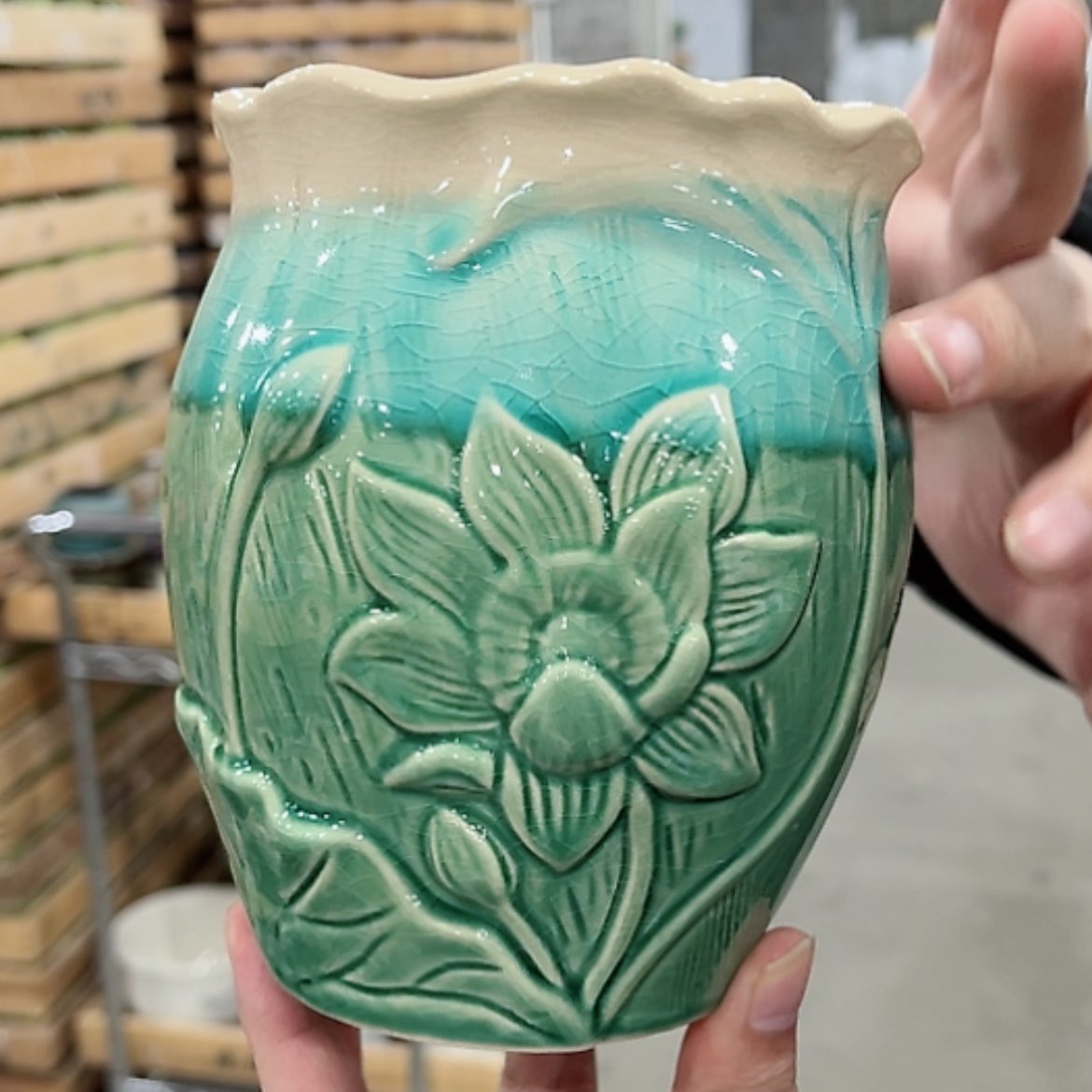 【闪购商品】陶瓷花盆