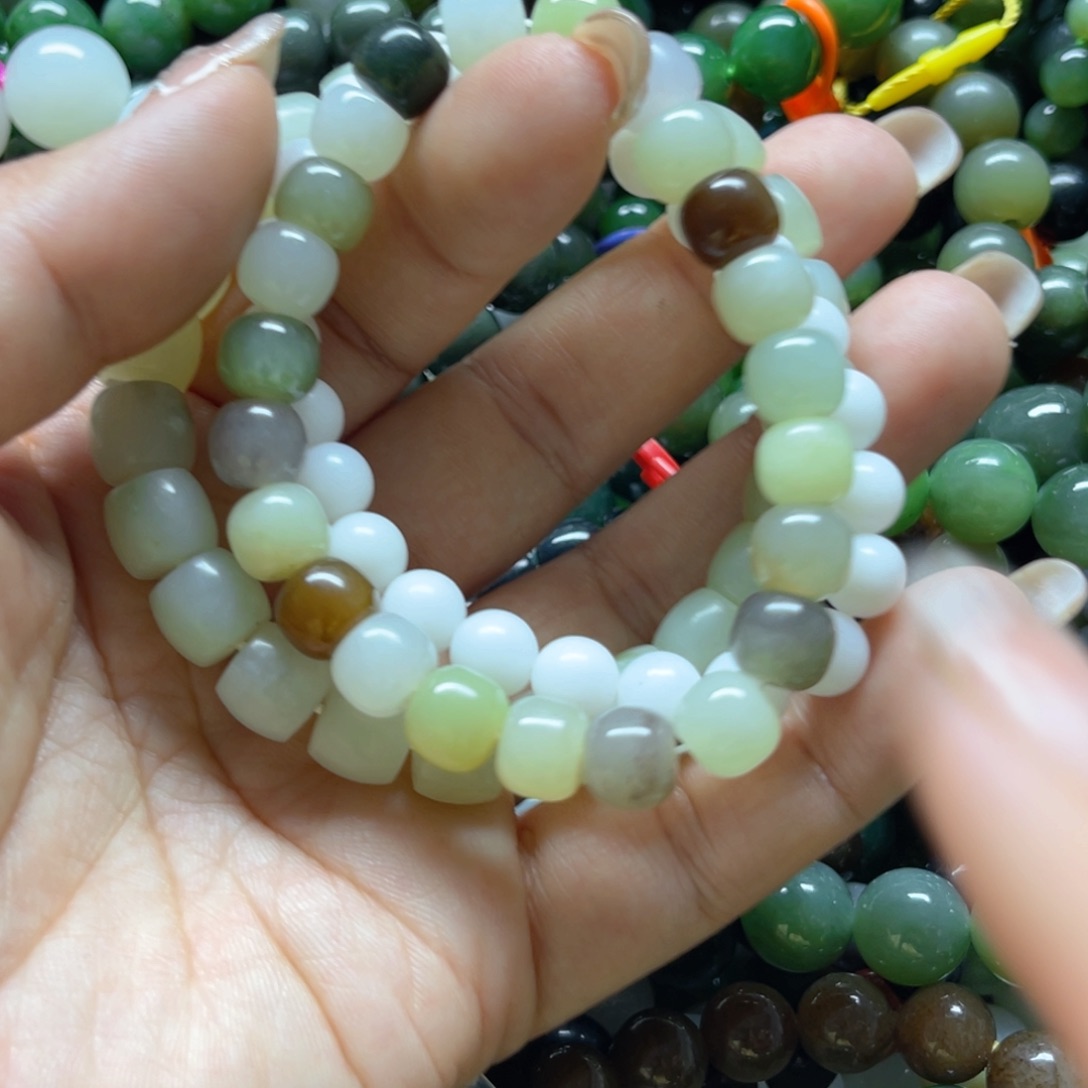 和田玉手链未镶嵌