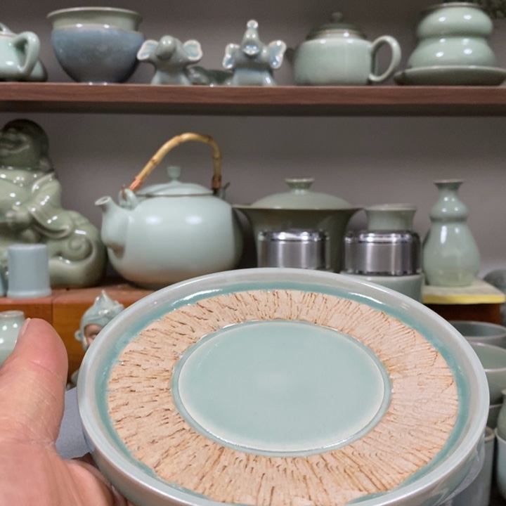 壶承原产地原矿釉 汝 瓷