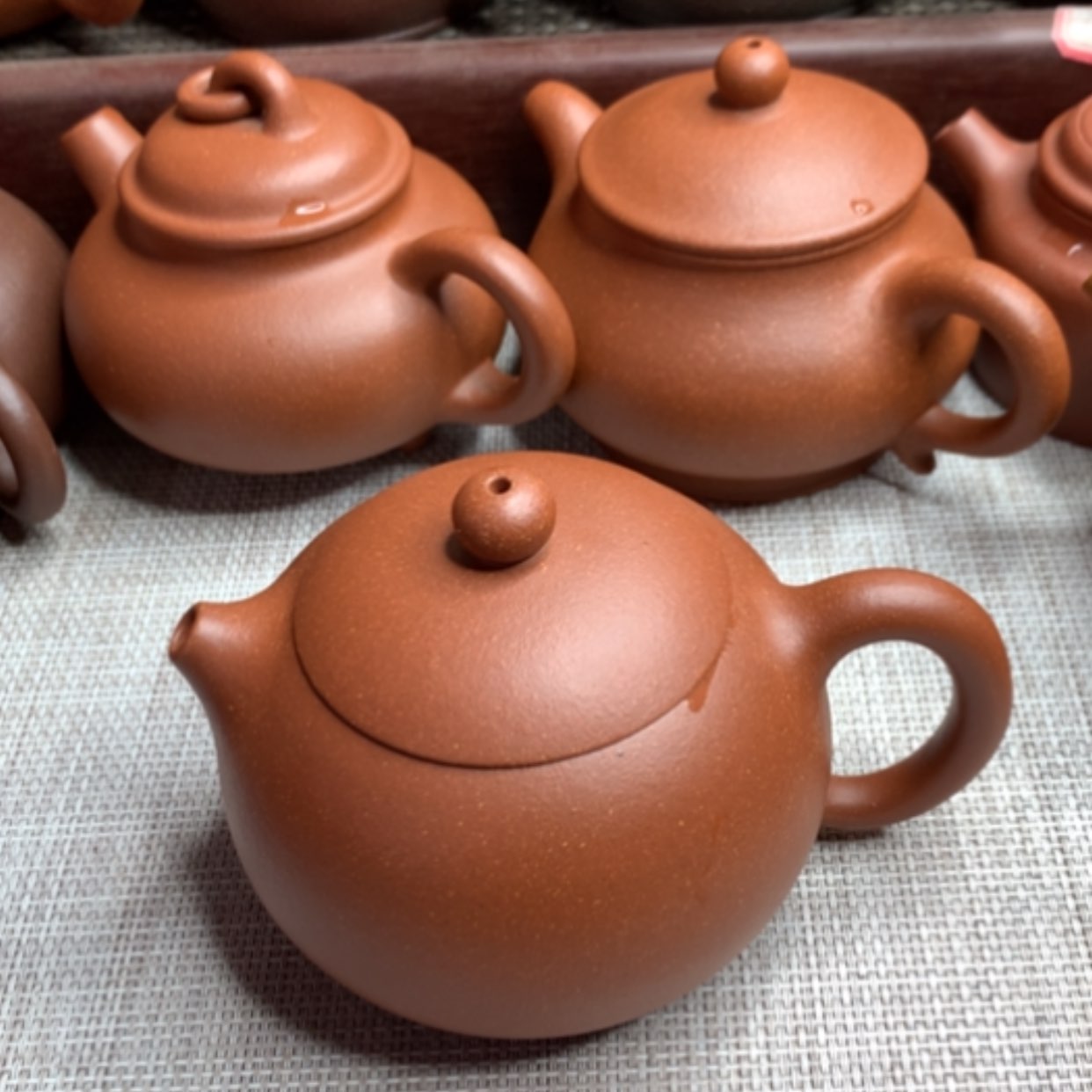 【闪购商品】紫砂茶壶260CC微瑕半手工制作