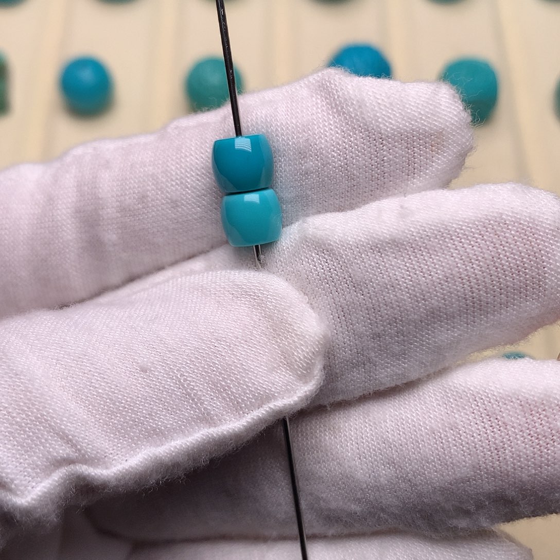 绿松石未镶嵌绿松石直切6.6