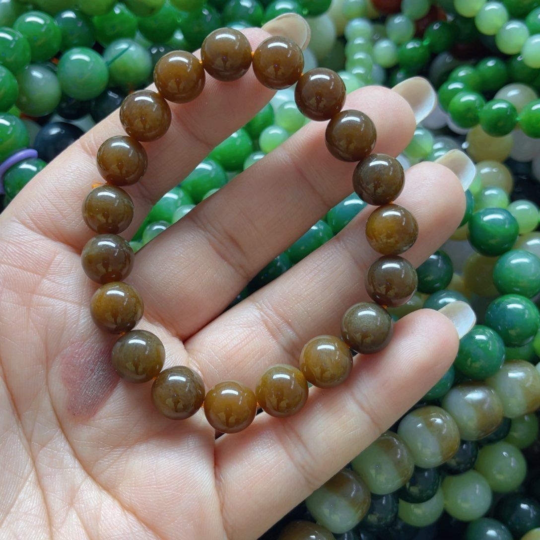 和田玉手链未镶嵌