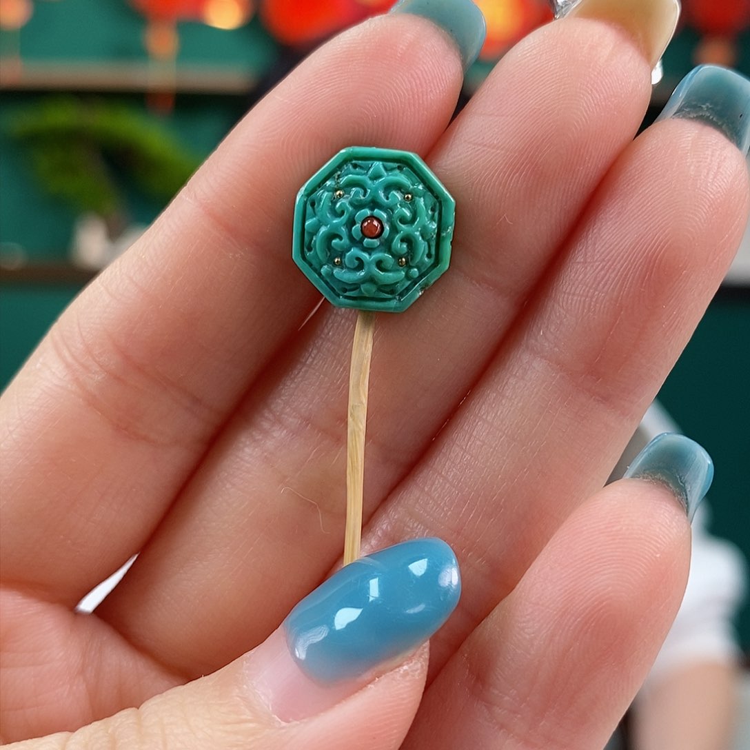 绿松石珠宝奇石未镶嵌