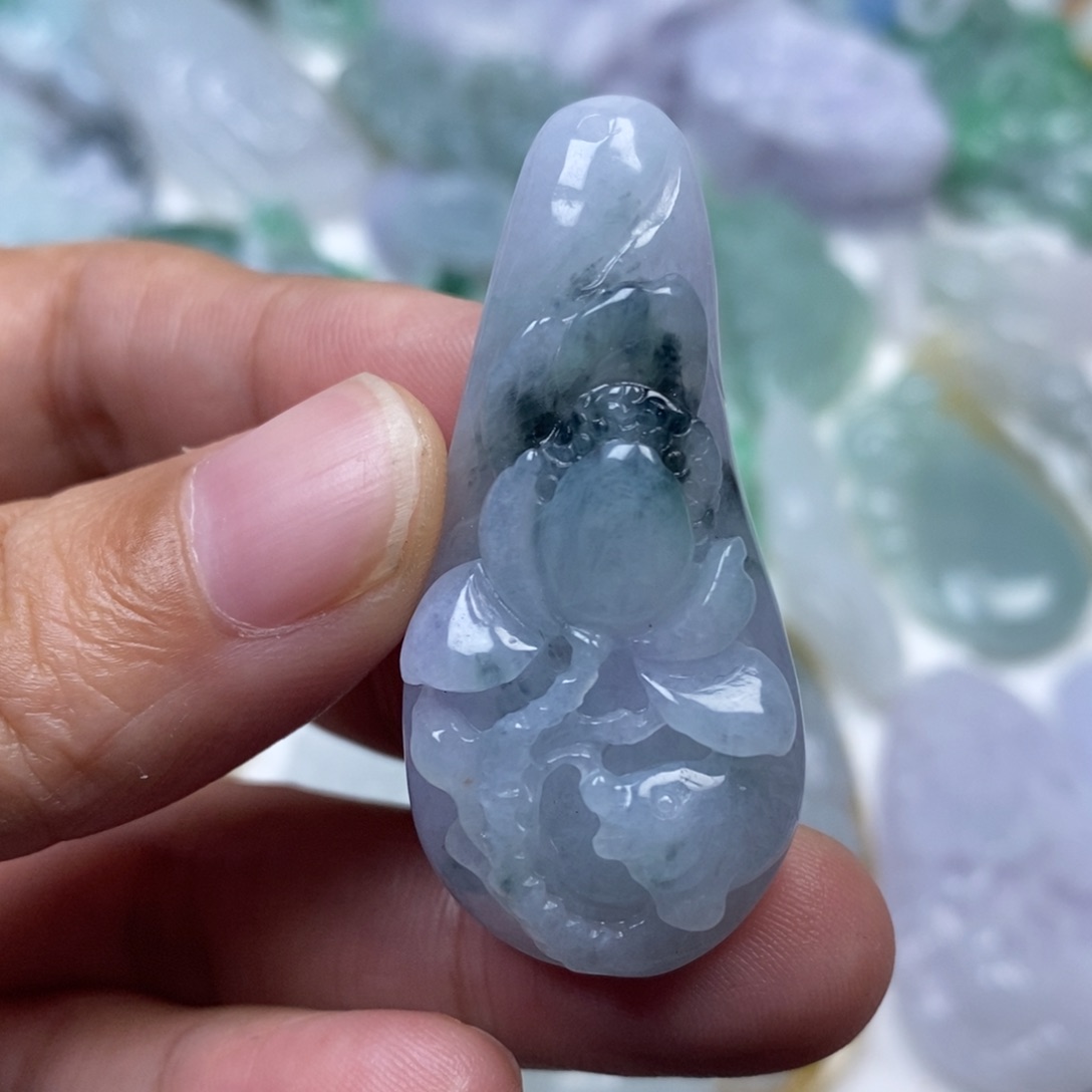 颈饰未镶嵌翡翠翡翠