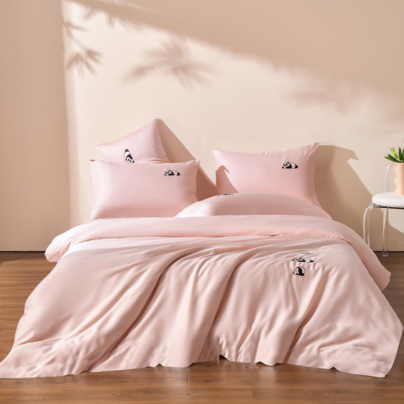 新款莱赛尔天丝简约款四件套-萌宠