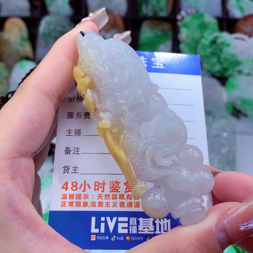 【闪购商品】翡翠颈饰未镶嵌挂件