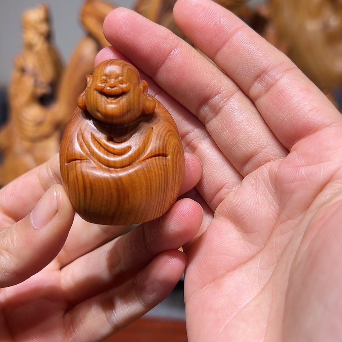 柏木（崖柏）崖柏木手把件摆件