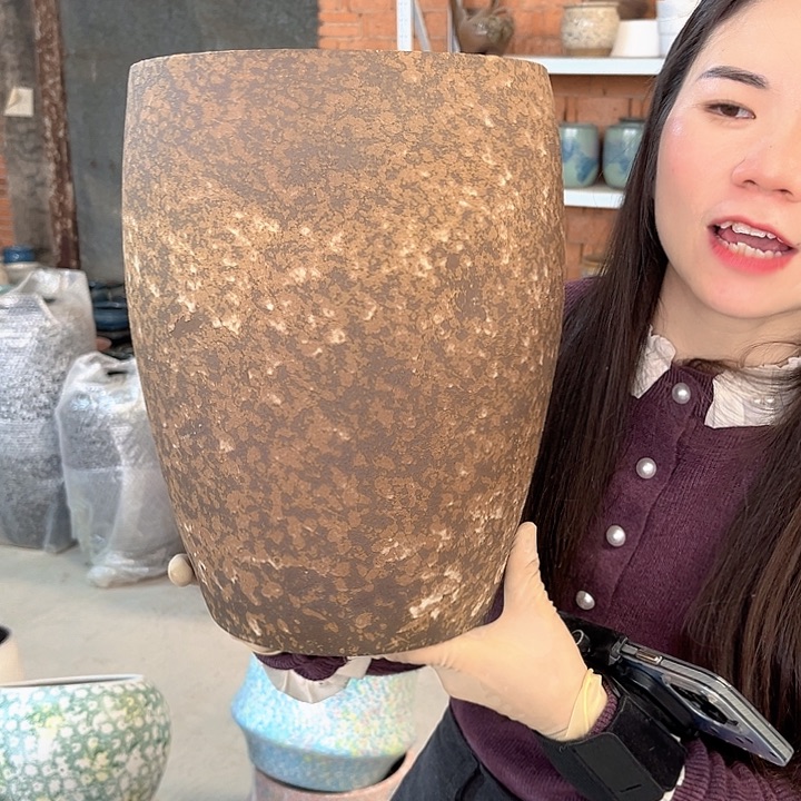 正品口23高32花盆……