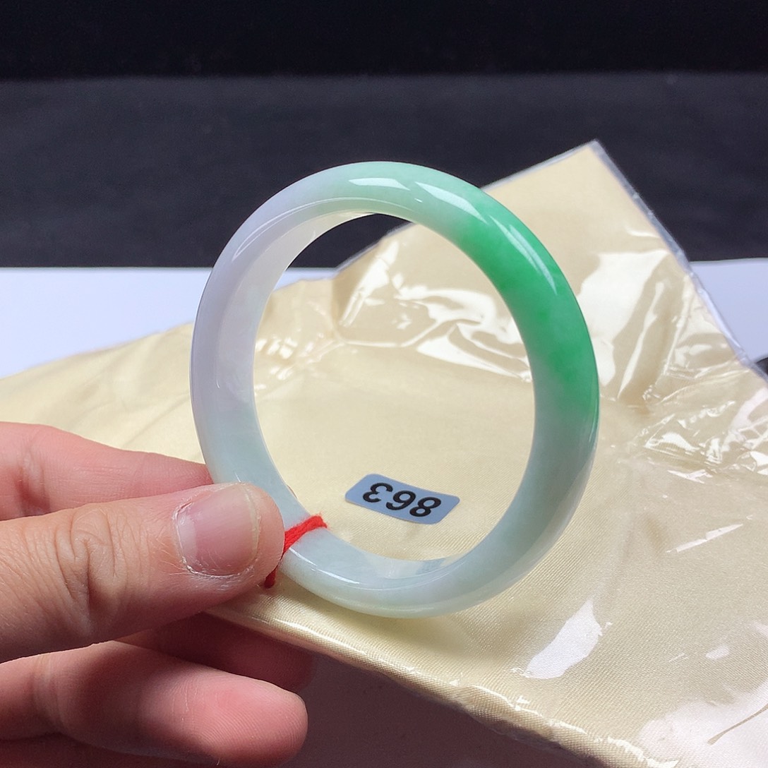 翡翠手镯未镶嵌54正圈