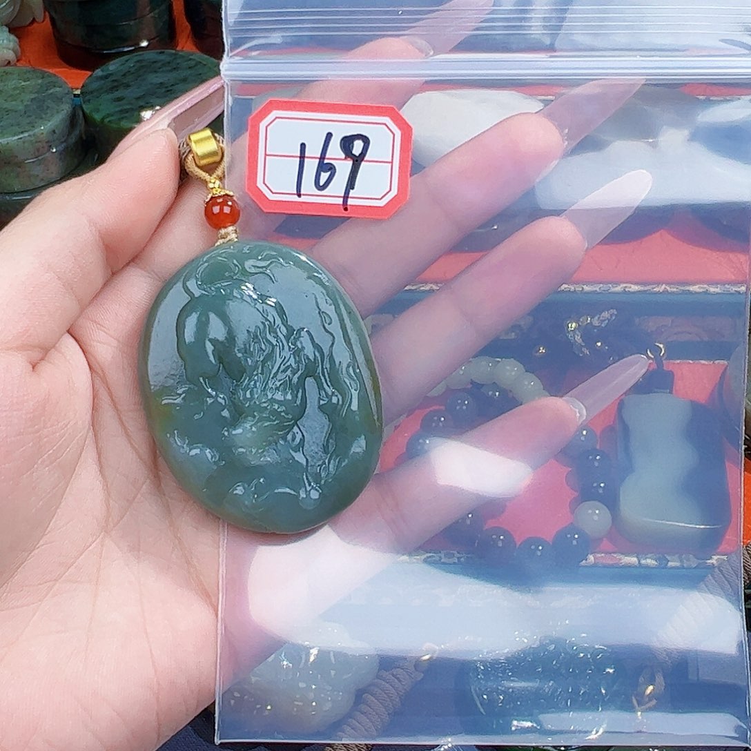 和田玉珠宝半成品未镶嵌