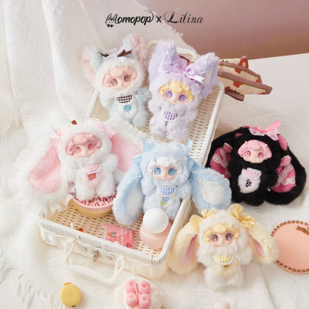 【拆盒】莉莉娜花漾物语系列毛绒盲盒