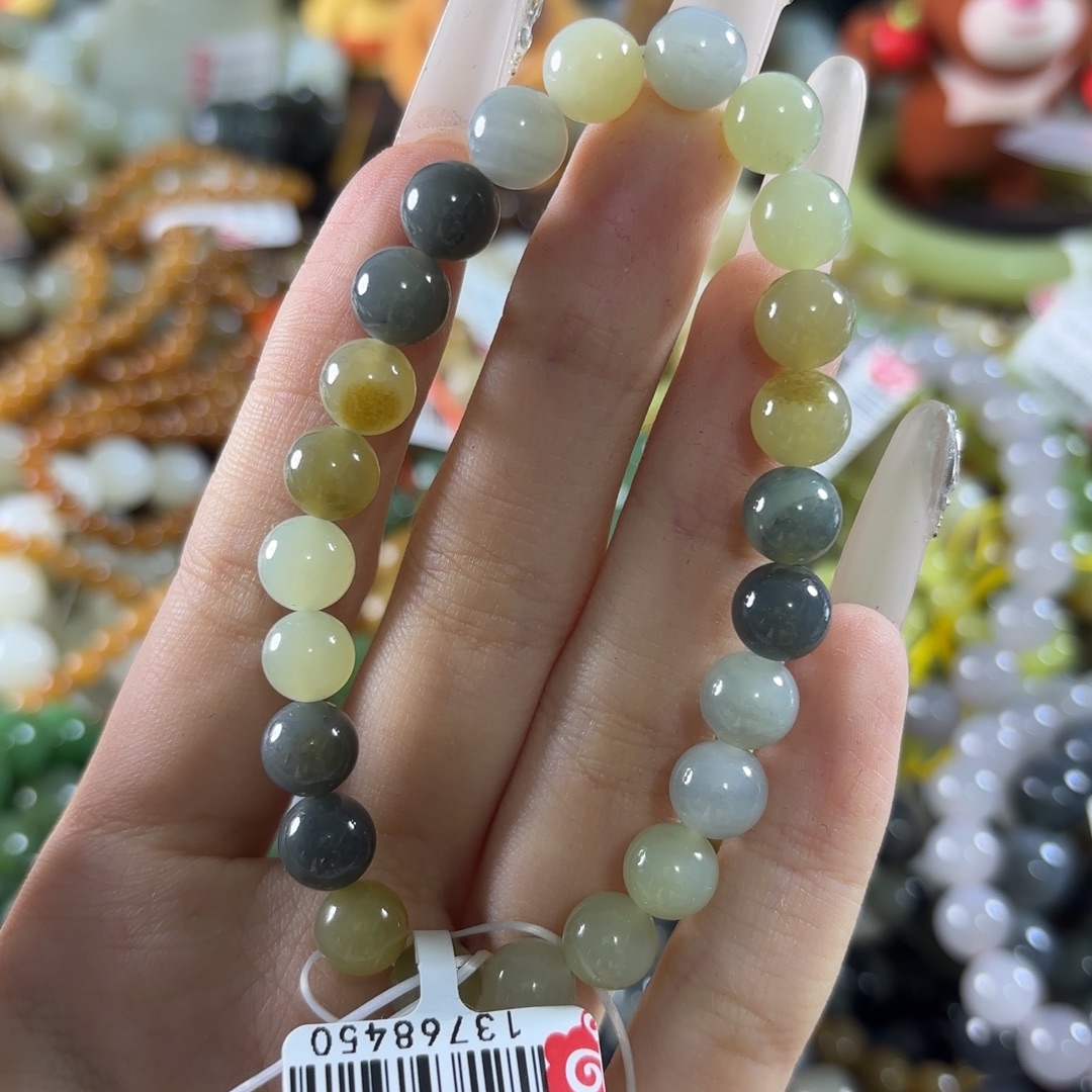 和田玉未镶嵌手链291