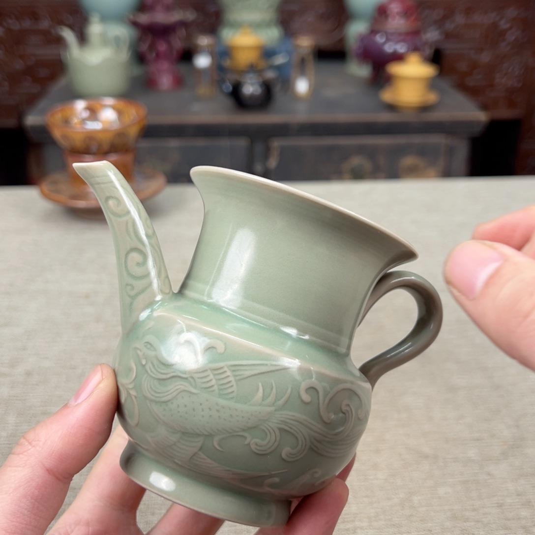 瓷片正能量陶瓷艺术品