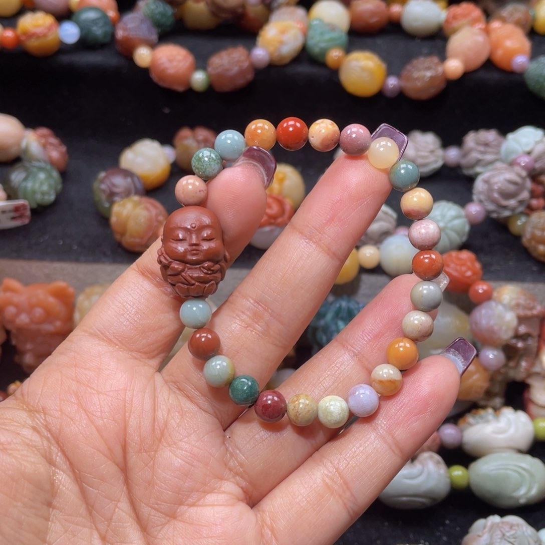 石英质玉手链未镶嵌