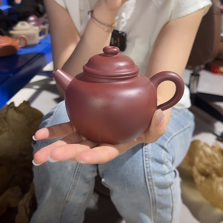 茶壶紫砂宜兴紫砂团团紫砂精选紫砂壶