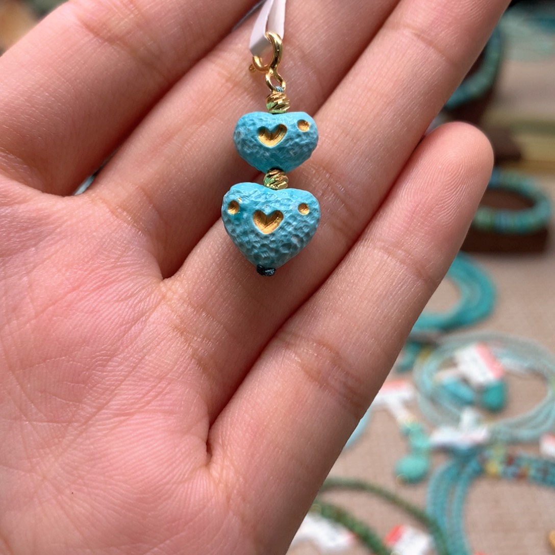 绿松石未镶嵌配饰