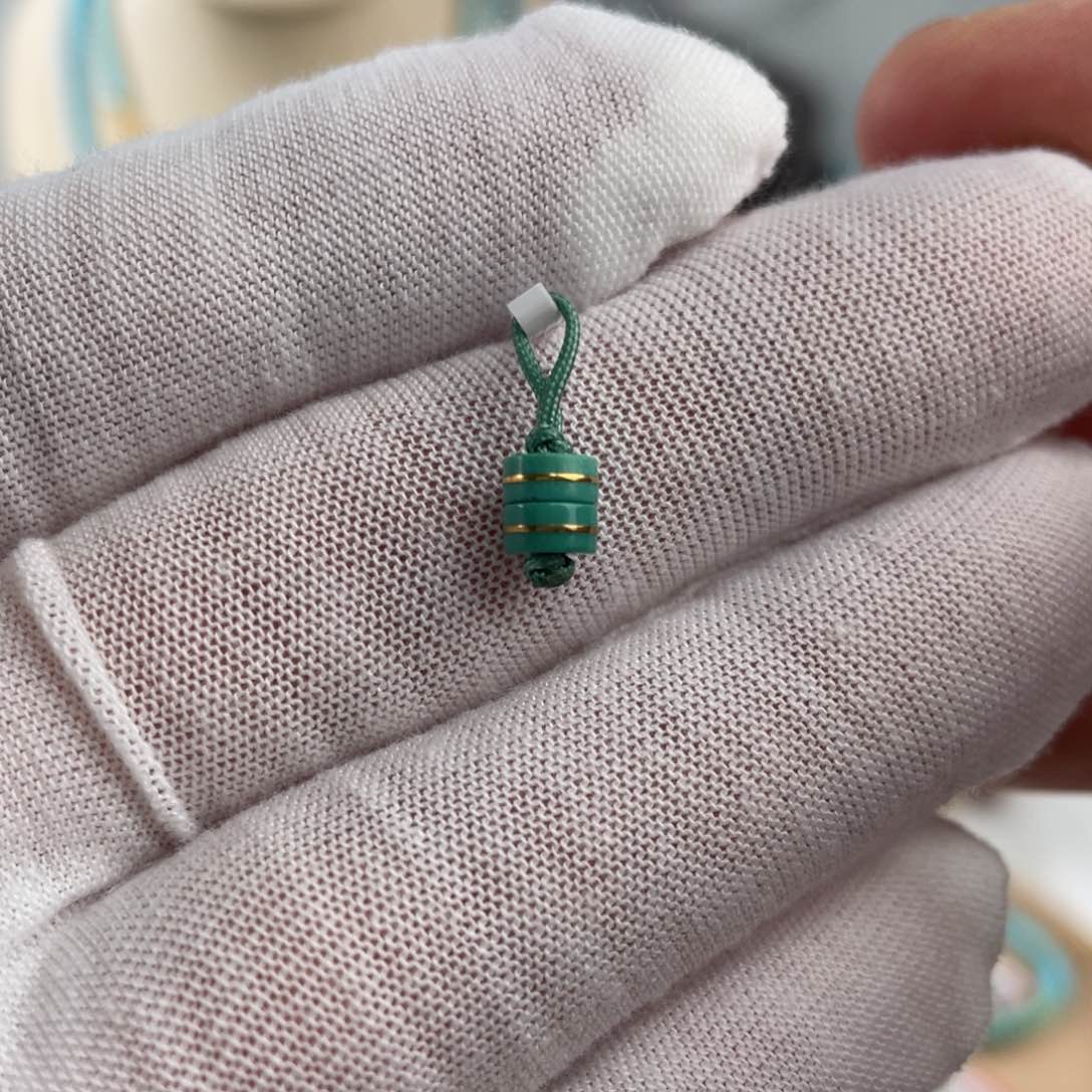 绿松石手链未镶嵌隔片卡4+