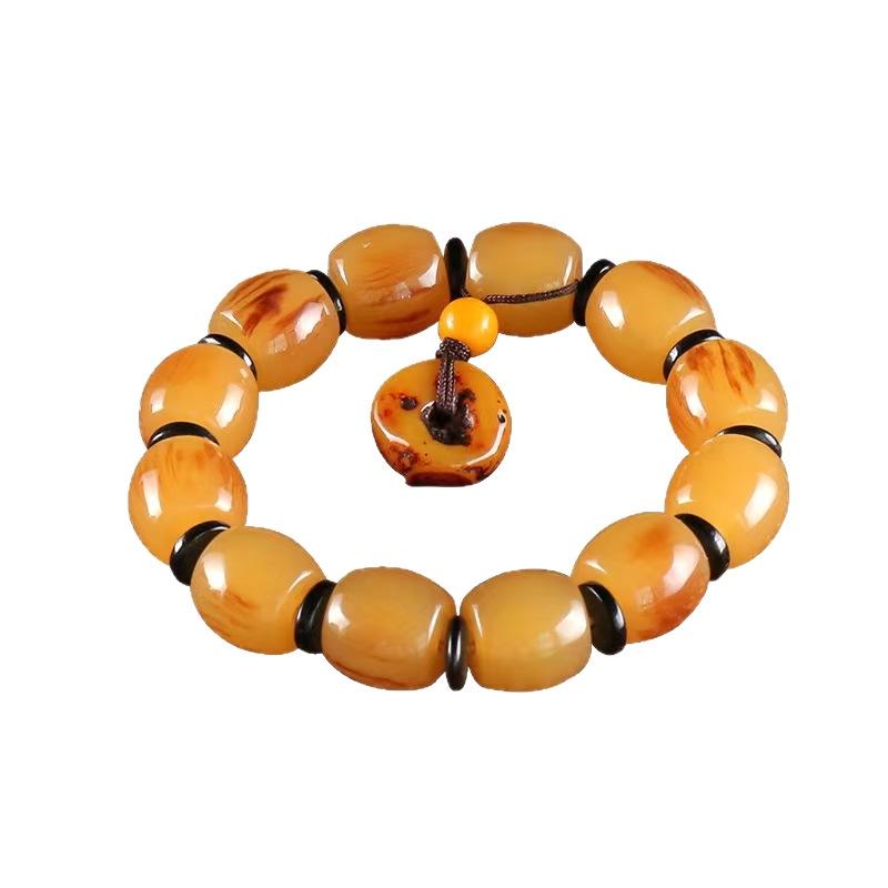 A04 羊角手桶珠串 时尚