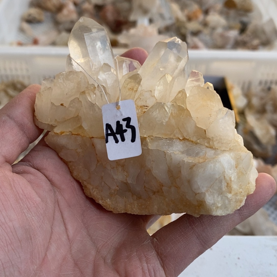 水晶水晶原石摆件未镶嵌