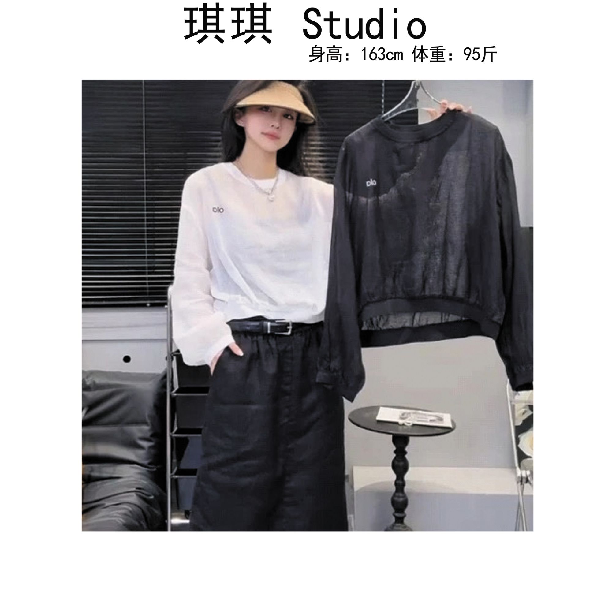 《琪琪家》夏季新款重工设计感刺绣字母舒适亲肤减龄上衣9759-CS