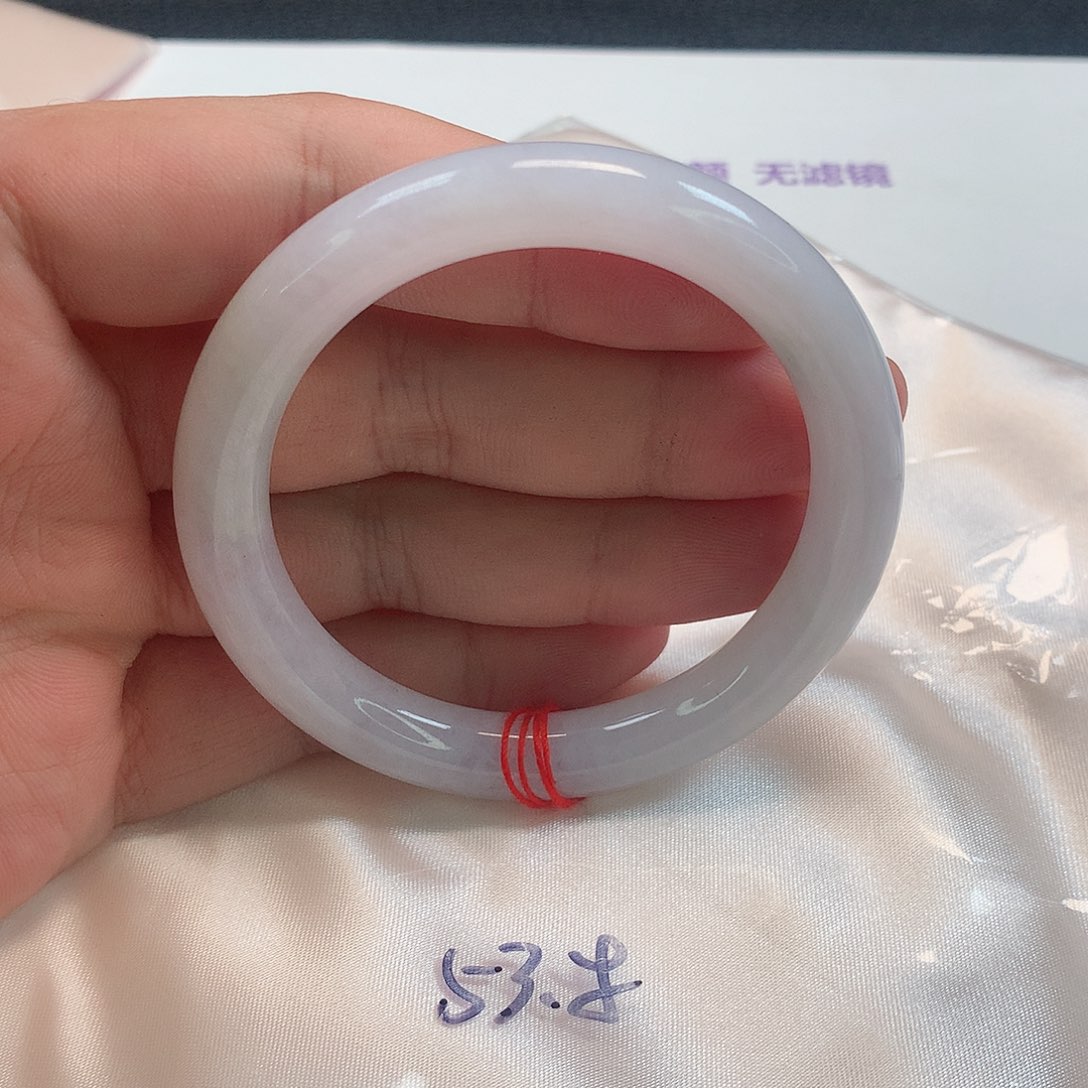 翡翠手镯（圆镯）未镶嵌314号