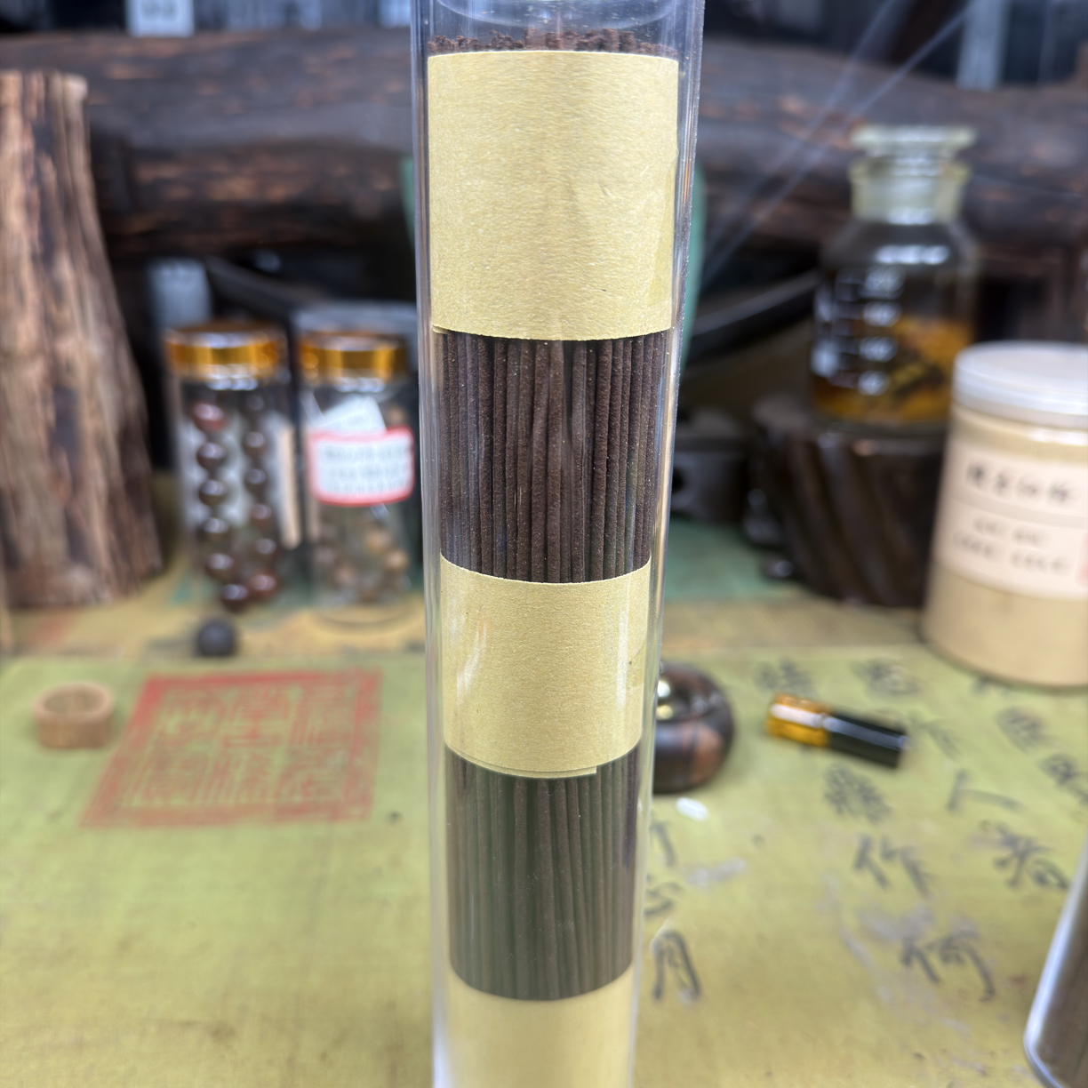 中缅香铺缅甸降真香海南降真香纯天然纯手工醇香线香100g