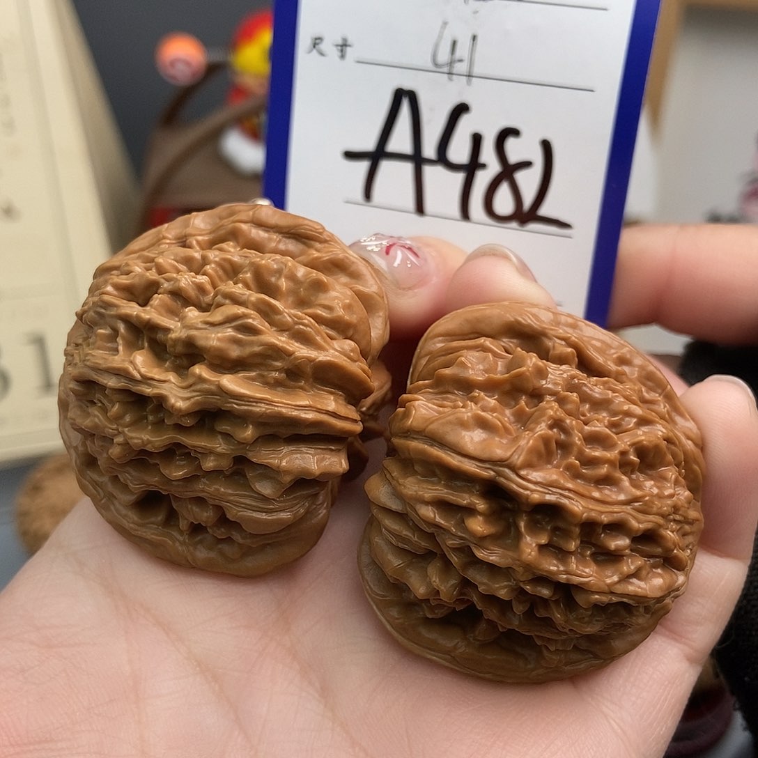 文玩核桃吊坠41四座楼