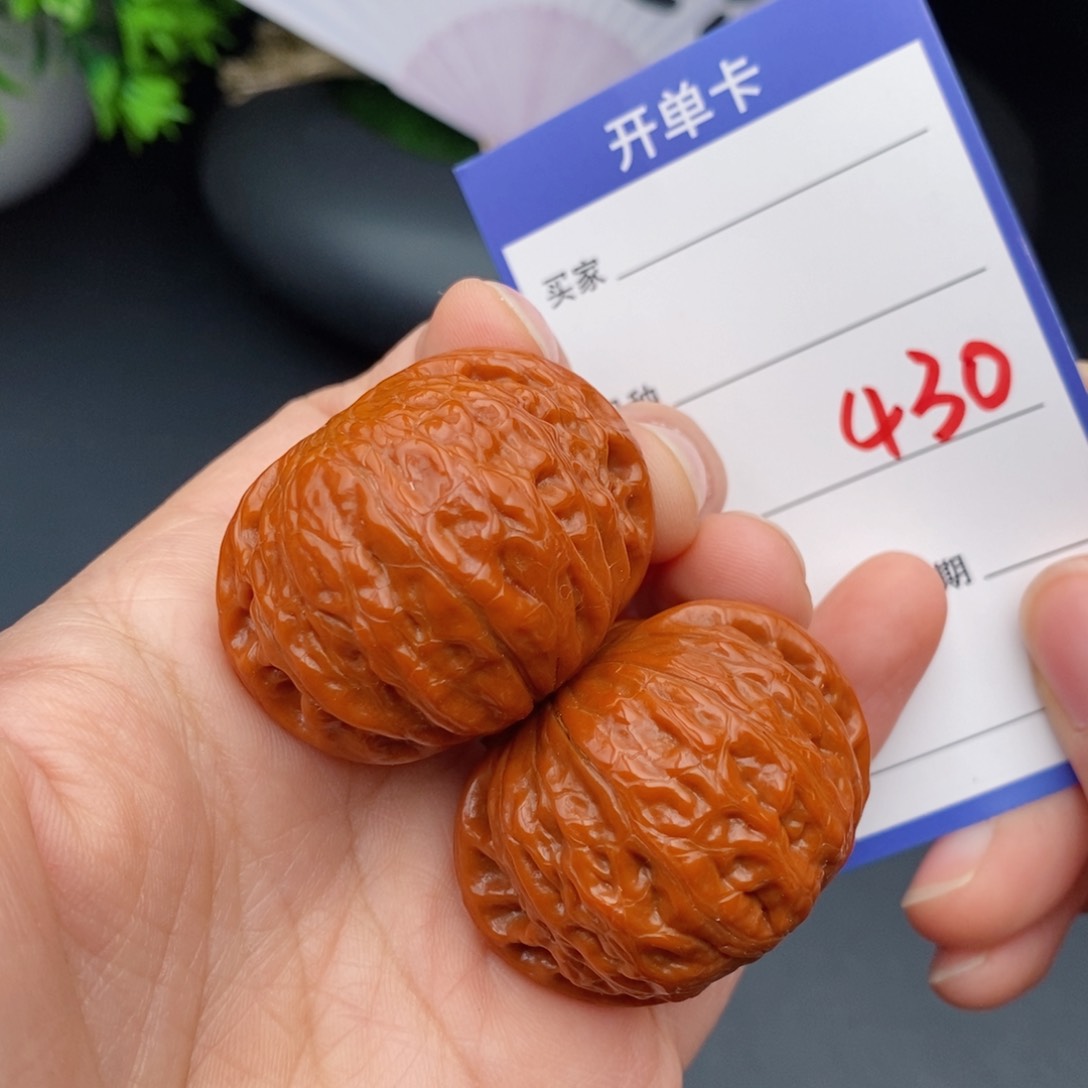 文玩核桃把件40铁锤430