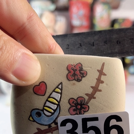 红陶多肉植物花盆