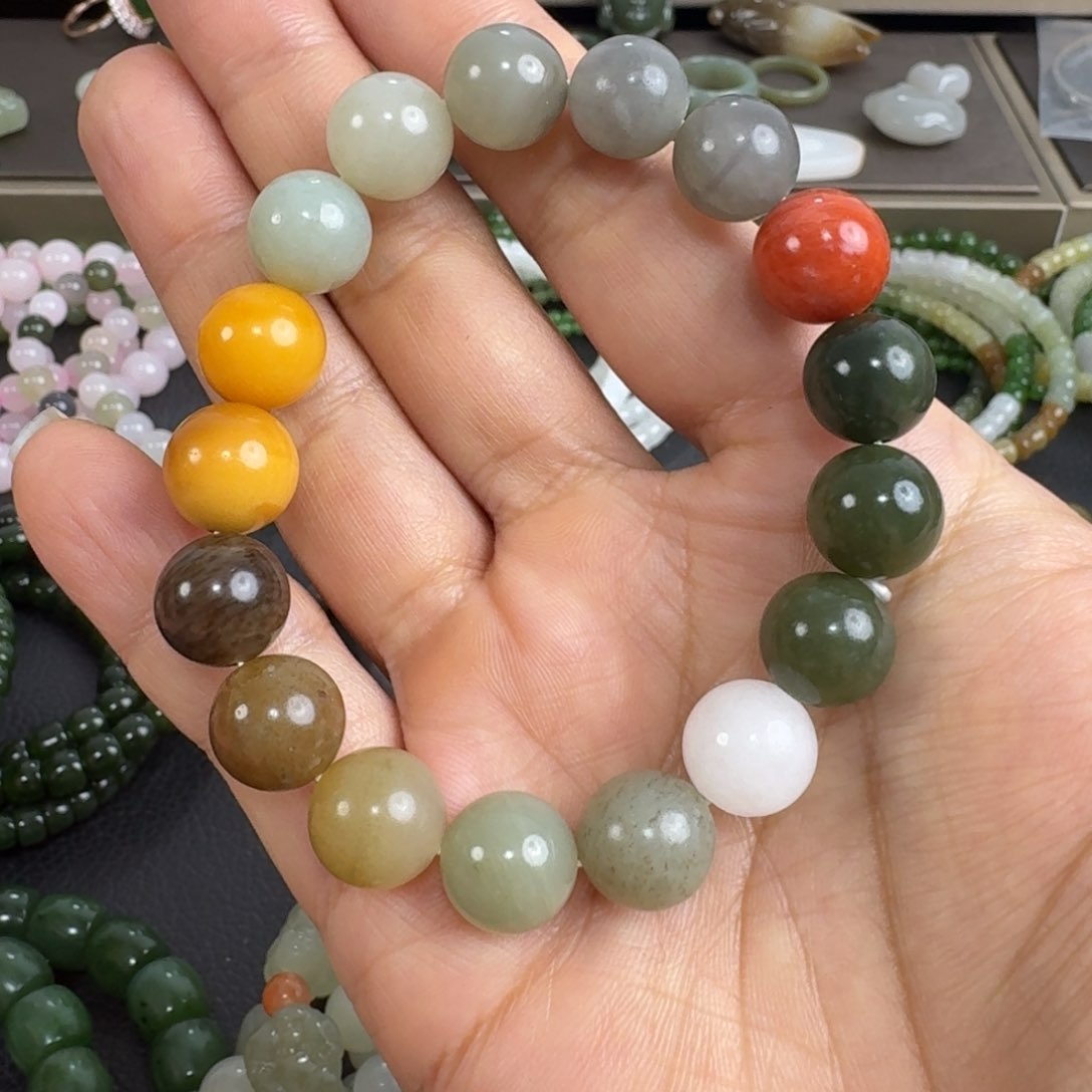 未镶嵌手串和田玉