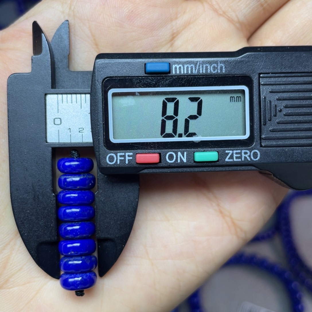 未镶嵌青金石8mm隔片配饰