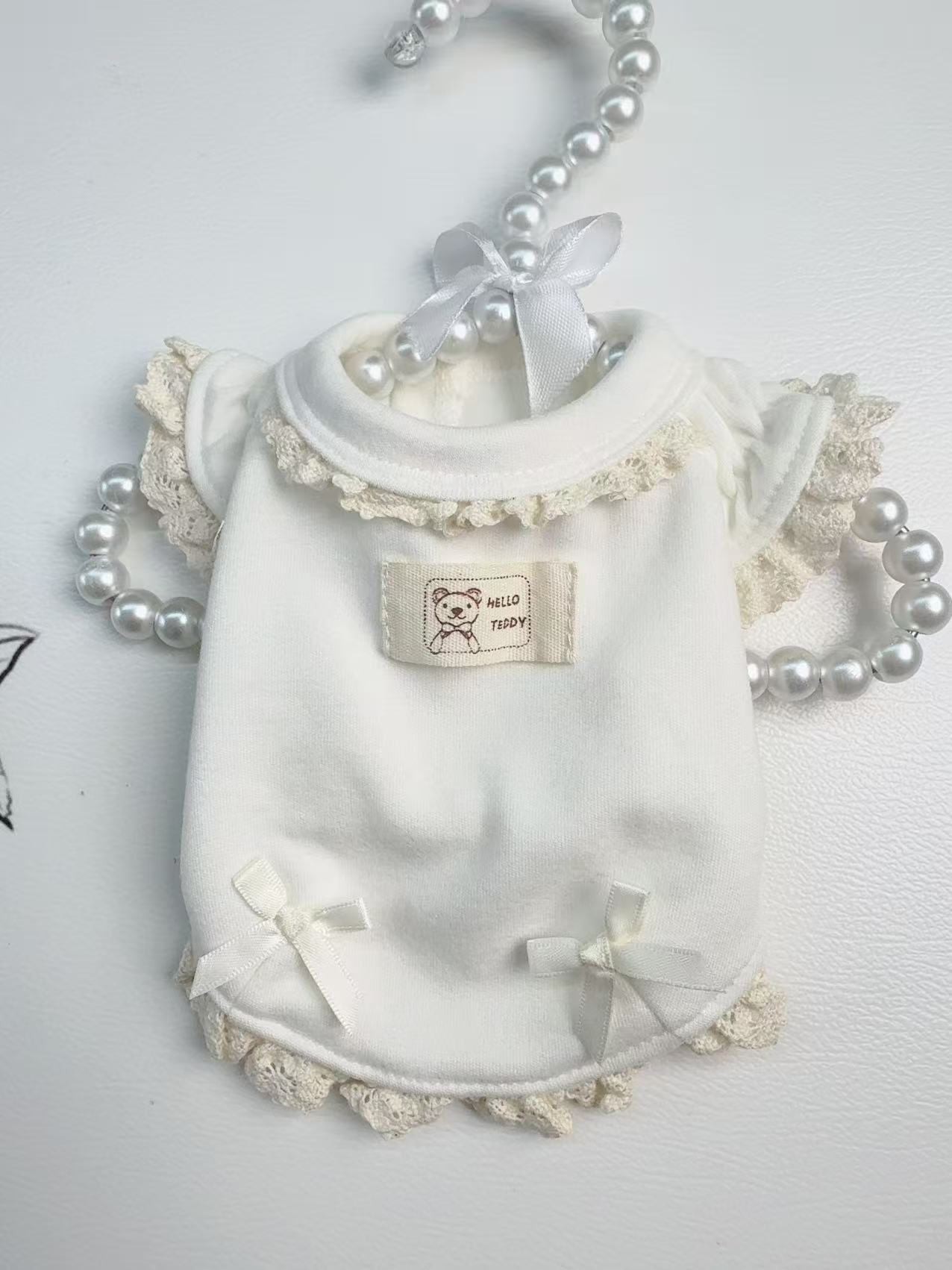 宠物简约纯色打底背心猫咪比熊狗适用宠物衣服