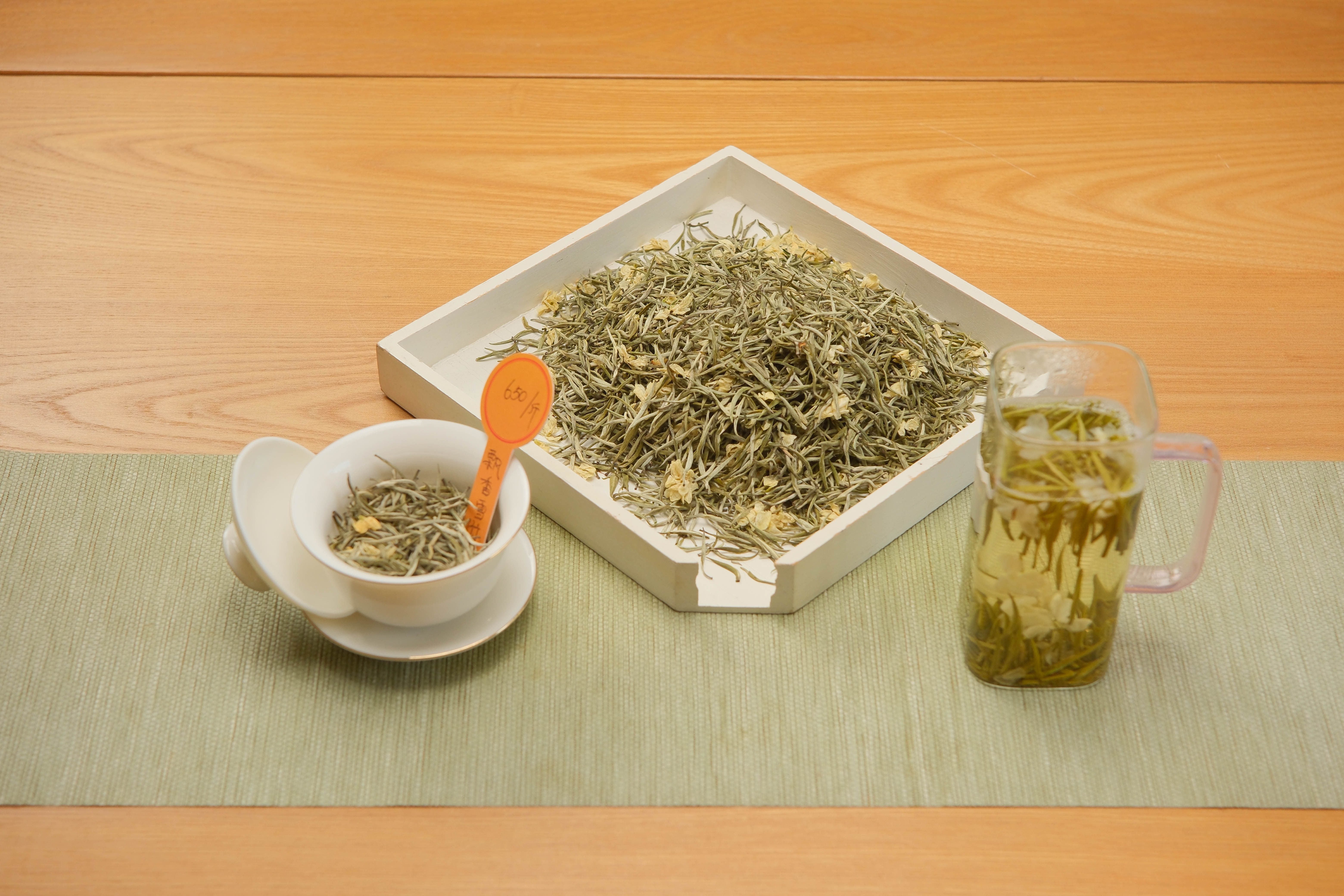 2025年新茶茉莉花茶飘香雪竹 四川茶坯