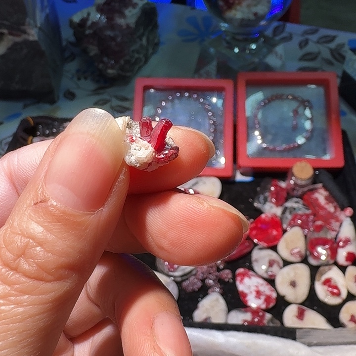 金***天天然辰砂天然朱砂原矿石