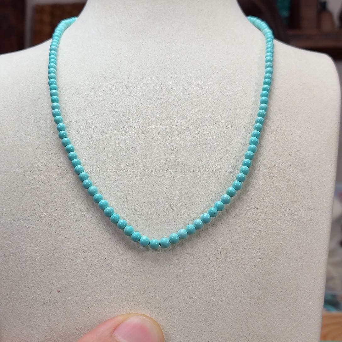 18K金镶嵌绿松石珠宝奇石