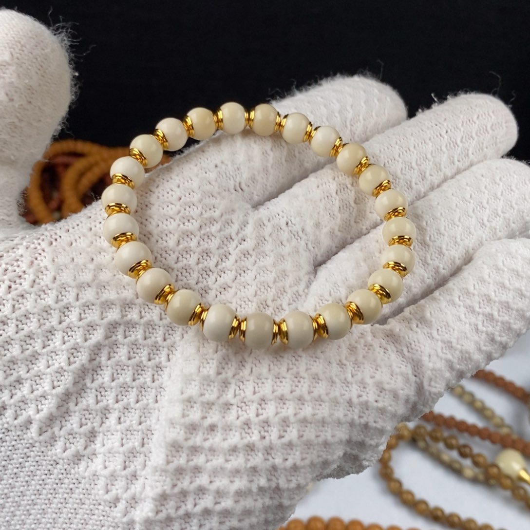 草珠菩提手串白玉菩提