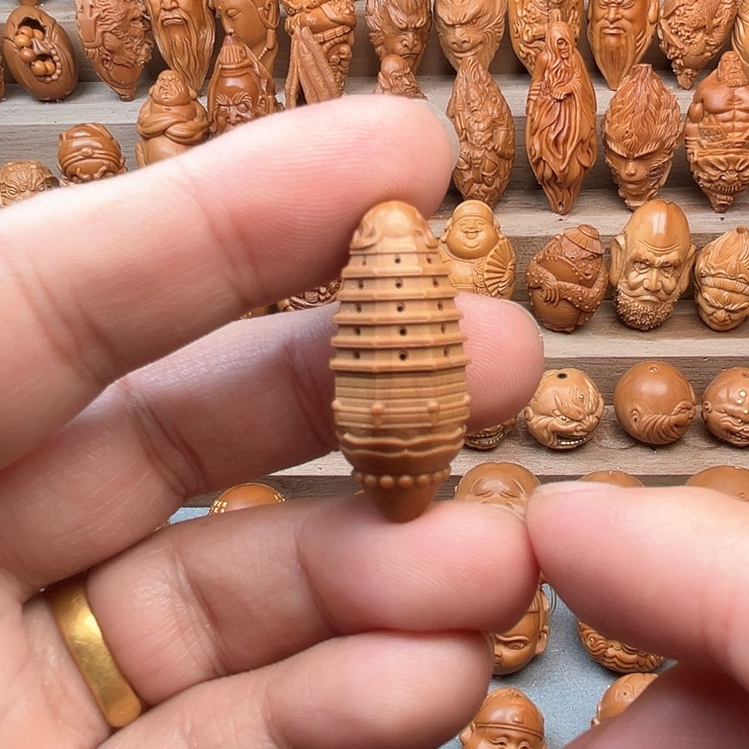橄榄核吊坠15尺寸的