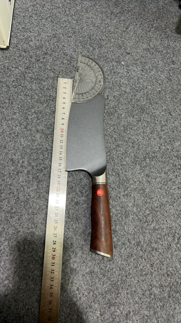 微瑕黑色树脂铜丝柄花钉钨钼钢小肉桂刀女士刀