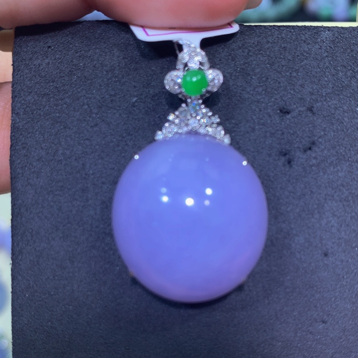 翡翠18K金镶嵌手链翡翠