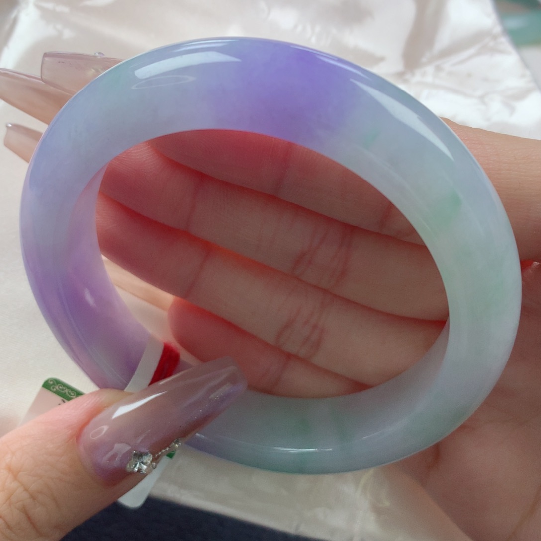 未镶嵌手镯翡翠缅甸天然翡翠A货56