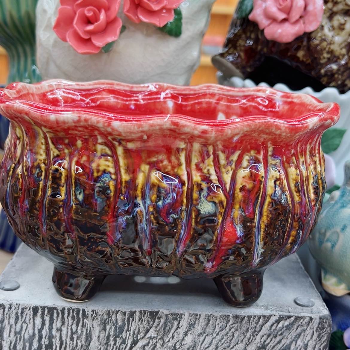 【闪购商品】陶瓷花盆