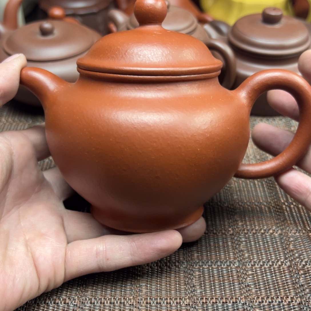 茶壶紫砂宜兴原矿紫砂壶400毫升容量