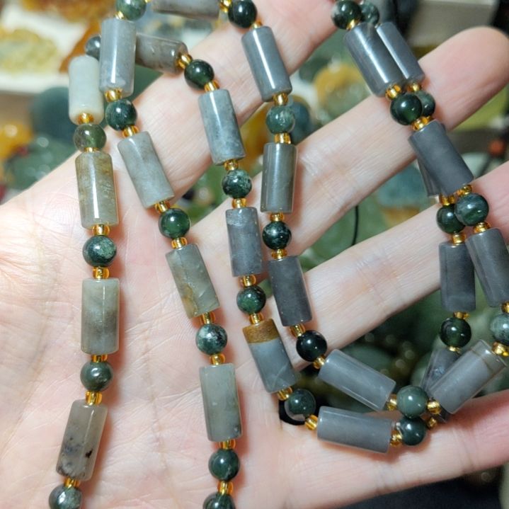 岫玉未镶嵌手串手串