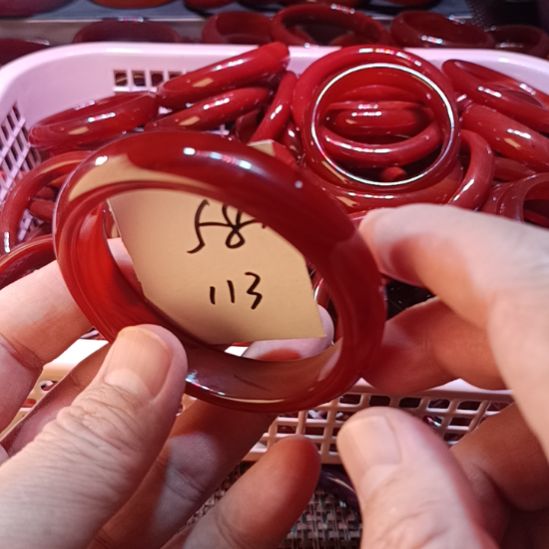 玛瑙/玉髓未镶嵌手镯