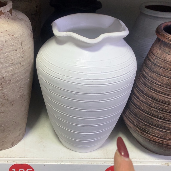 【闪购商品】红陶粗糙盆默认打孔高25口13