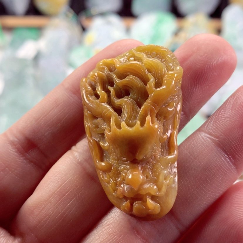 【闪购商品】翡翠吊坠(不含链)未镶嵌