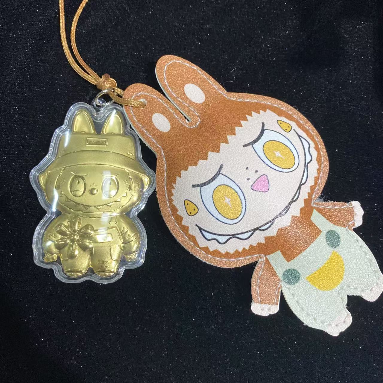 《君诚汇珠宝》足金拉布布挂件