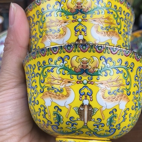 景德镇陶瓷藏式茶碗