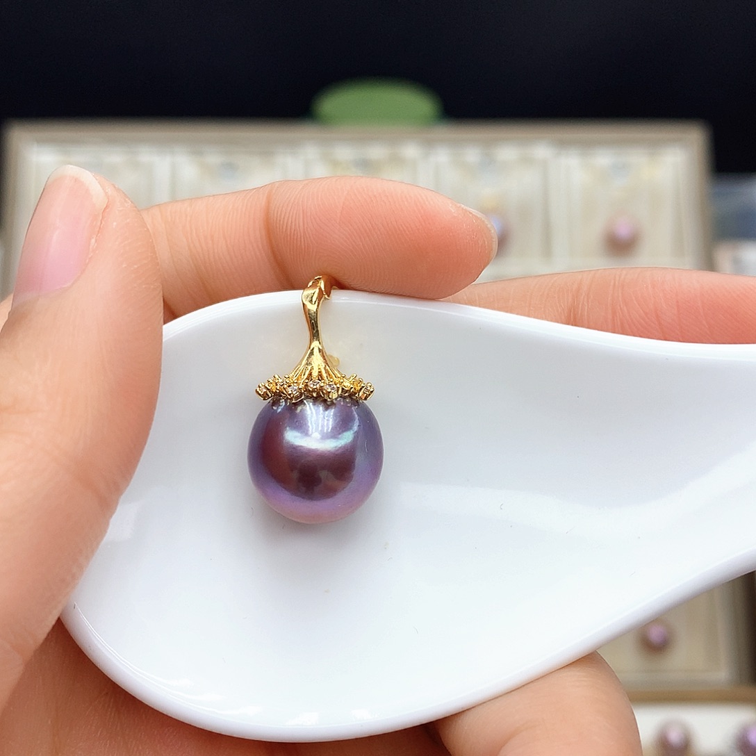 淡水珍珠颈饰合金