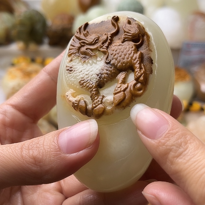 石材古青石不退换麒麟